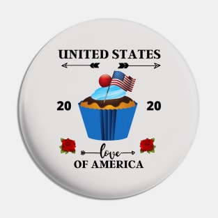 UNITED STATES OF AMERICA Pin