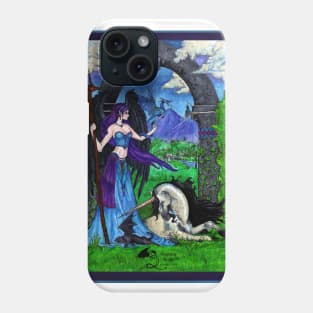 Angel and Unicorn Phone Case