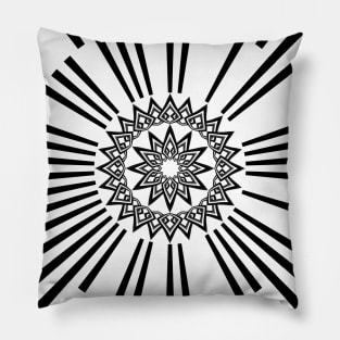 Starry mandala Pillow