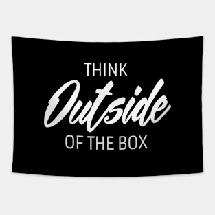 Think outside the box quote Tapestry