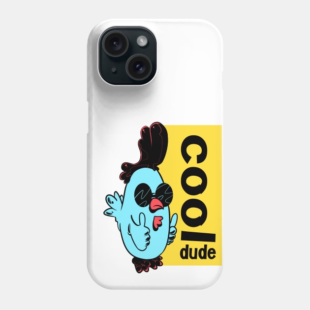 Cool dude Phone Case by vanpaul54