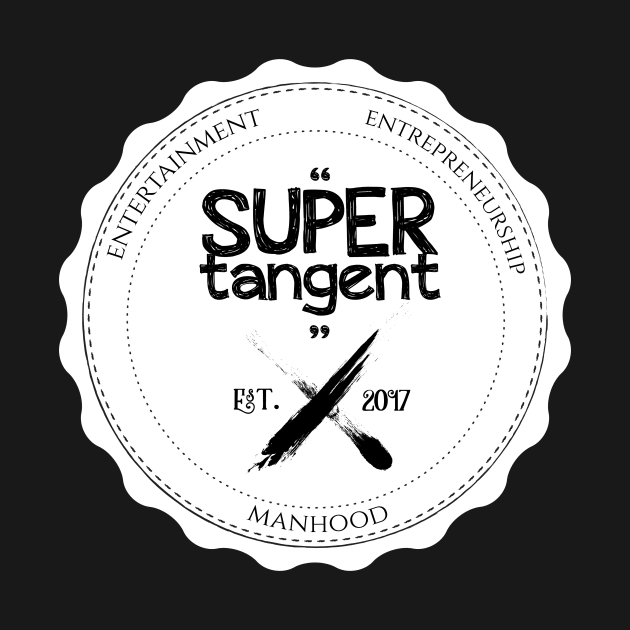 SuperTangent Podcast main logo (W) by SuperTangent Podcast