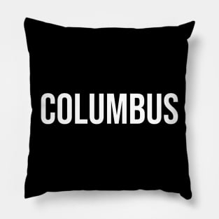 Columbus Pillow