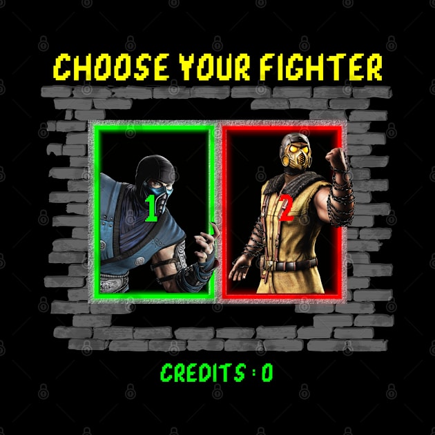 Choose your fighter Mortal Kombat Team by Pannolinno