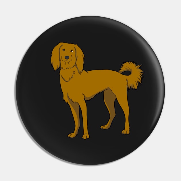 Brown Affador Pin by Adastumae