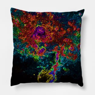 Black Panther Art - Glowing Edges 61 Pillow