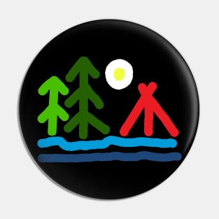 Camp Colour Club Pin