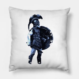 Ancient Greek Warrior Pillow