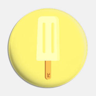 Lemon ice lolly Pin