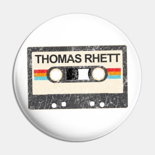 kurniamarga vintage cassette tape Thomas Rhett Pin