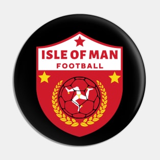 Isle Of Man Football Pin