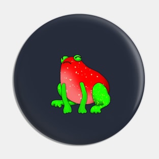 Strawberry Frog Pin