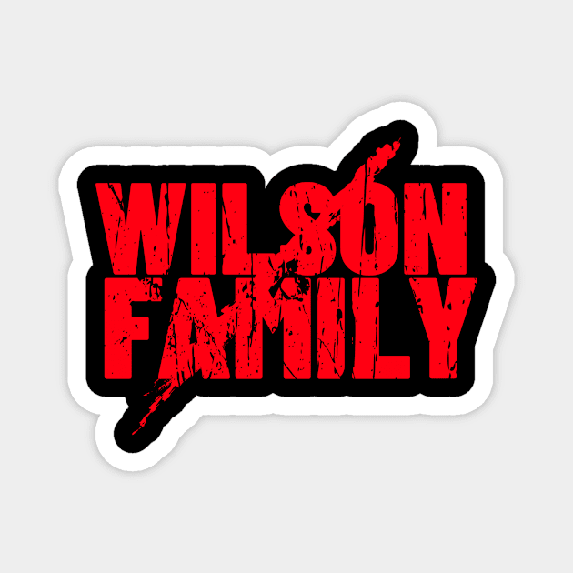 WILSON SURNAME GIFT IDEA Magnet by Cult Classics