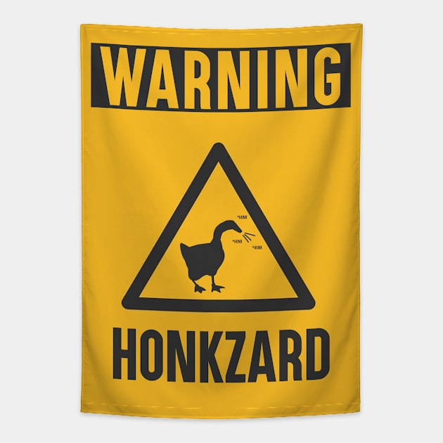 Untitled Goose Meme: Honkzard Tapestry by artsylab