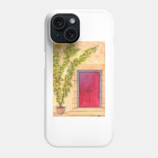 The Red Door Phone Case