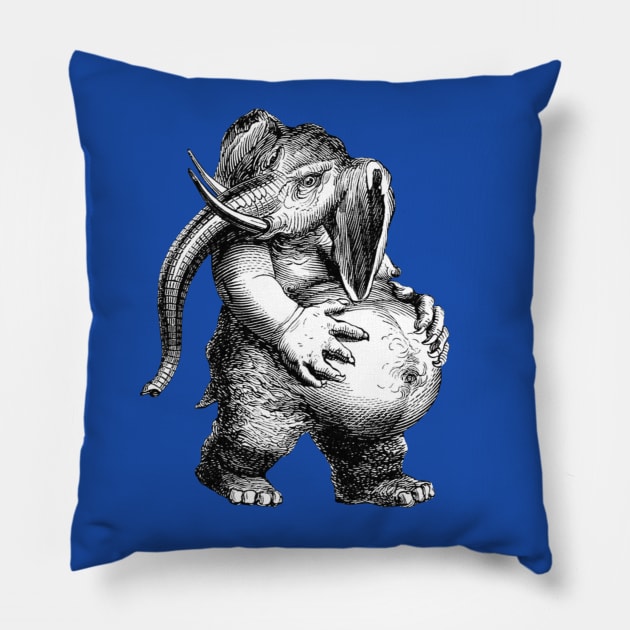 The Behemoth Pillow by PDTees