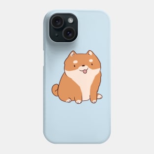 shiba inu illustration Phone Case