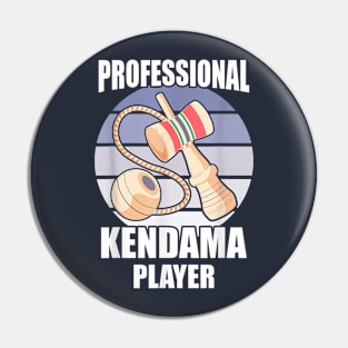 Professional Kendama Player Pin