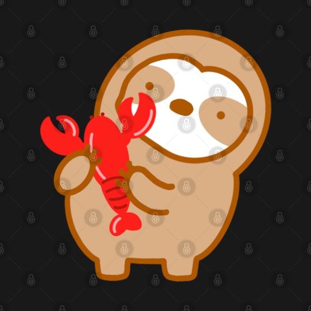 Cute Lobster Sloth by theslothinme