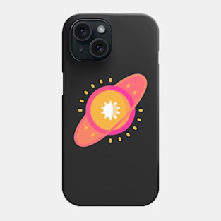 around the sun icon sticker Phone Case