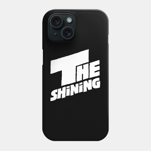 The shining white logo Phone Case by HeichousArt