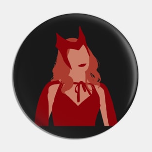 Scarlet Halloween Costume Pin