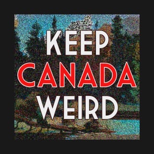 KEEP CANADA WEIRD 2023 Logo T-Shirt