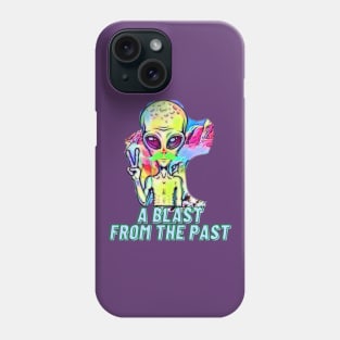 A Blast from the Past (ET fingering a peace sign) Phone Case