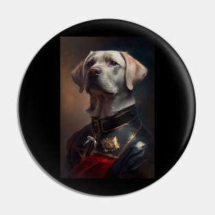 Labrador Retriever Classic Portrait Pin