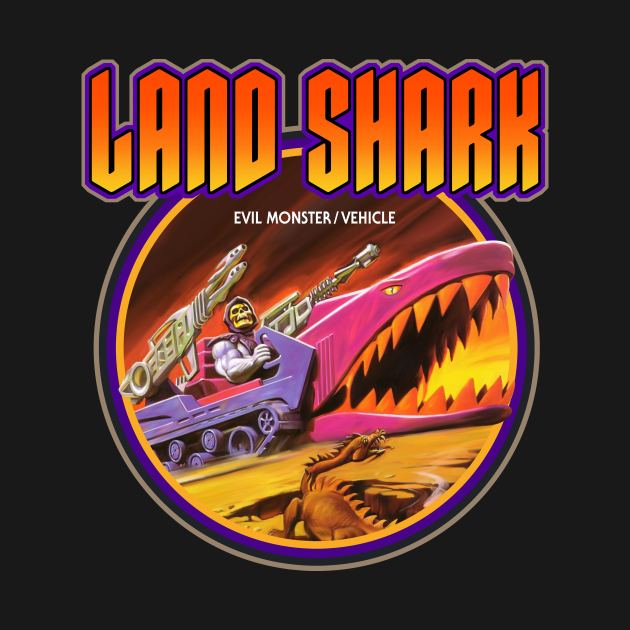 Land Shark Motu - 80s Toys - T-Shirt | TeePublic