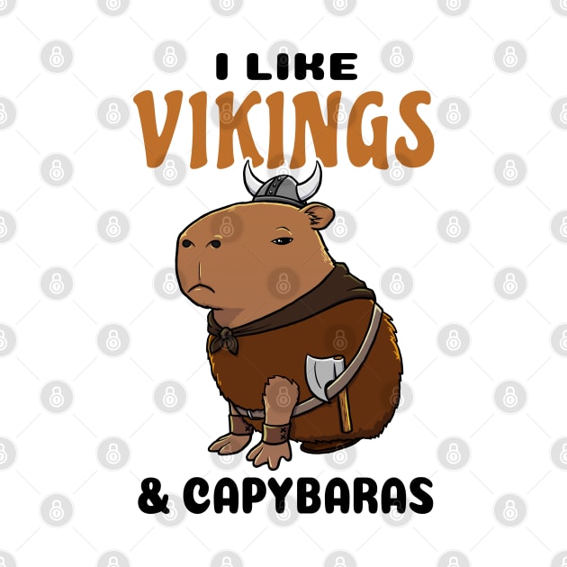 I Like Vikings and Capybaras by capydays