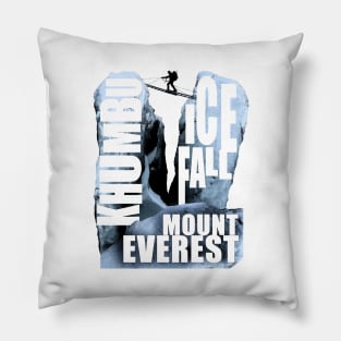 Mount Everest - Khumbu Icefall Pillow