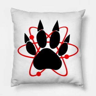 Atomic Paw Pillow