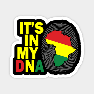 It's in my DNA, Black History, African, Black Lives Matter Magnet