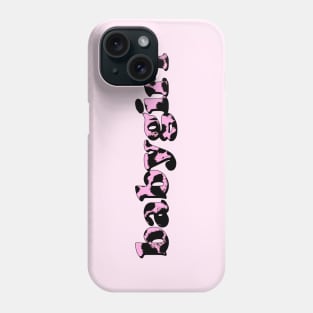 Babygirl (animal print) Phone Case