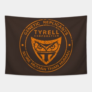 Genetic Replicants | Tyrell Corporation | Distressed Style Tapestry