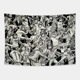 Sick T's Monkey Riot Tapestry