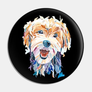 Happy dog Pin