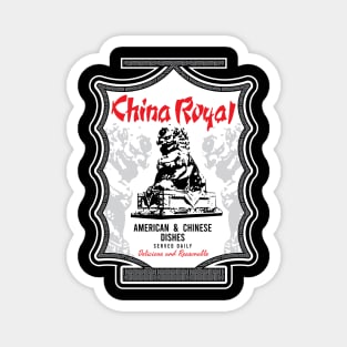 China Royal Logo Magnet