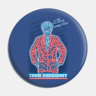 Tron Burgundy Pin