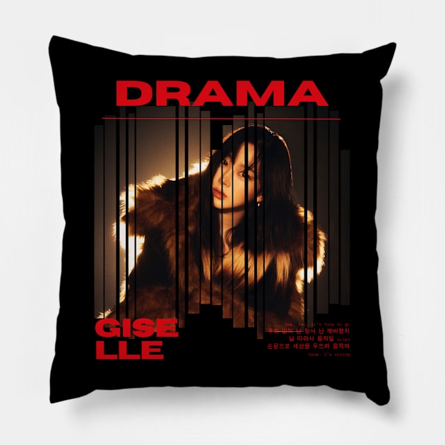 Giselle Drama aespa Pillow by wennstore