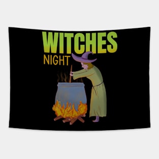 Witches night Tapestry