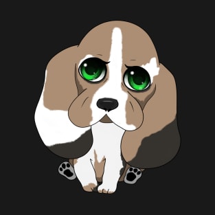 Chibi Basset Hound T-Shirt