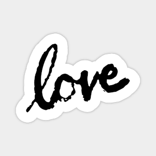 Love Spelled Out Magnet