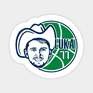 Luka Doncic, Dallas Playoff Basketball Magnet