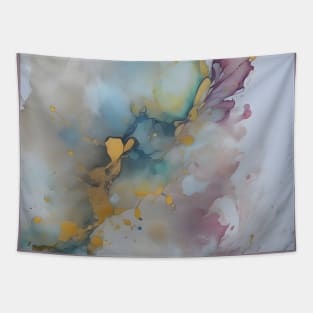 Alcohol Ink Cloud Tapestry