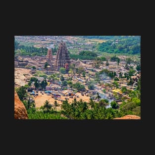 Hampi Village from Mantanga Hill. T-Shirt