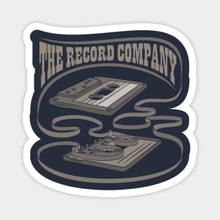 The Record Company Exposed Cassette Magnet