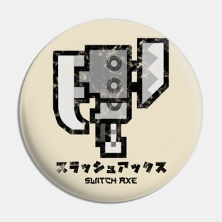 Monster Hunter World Switch Axe Kanji Pin