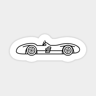 F1 World Champ Car 1954 Mercedes W196 Fangio Magnet